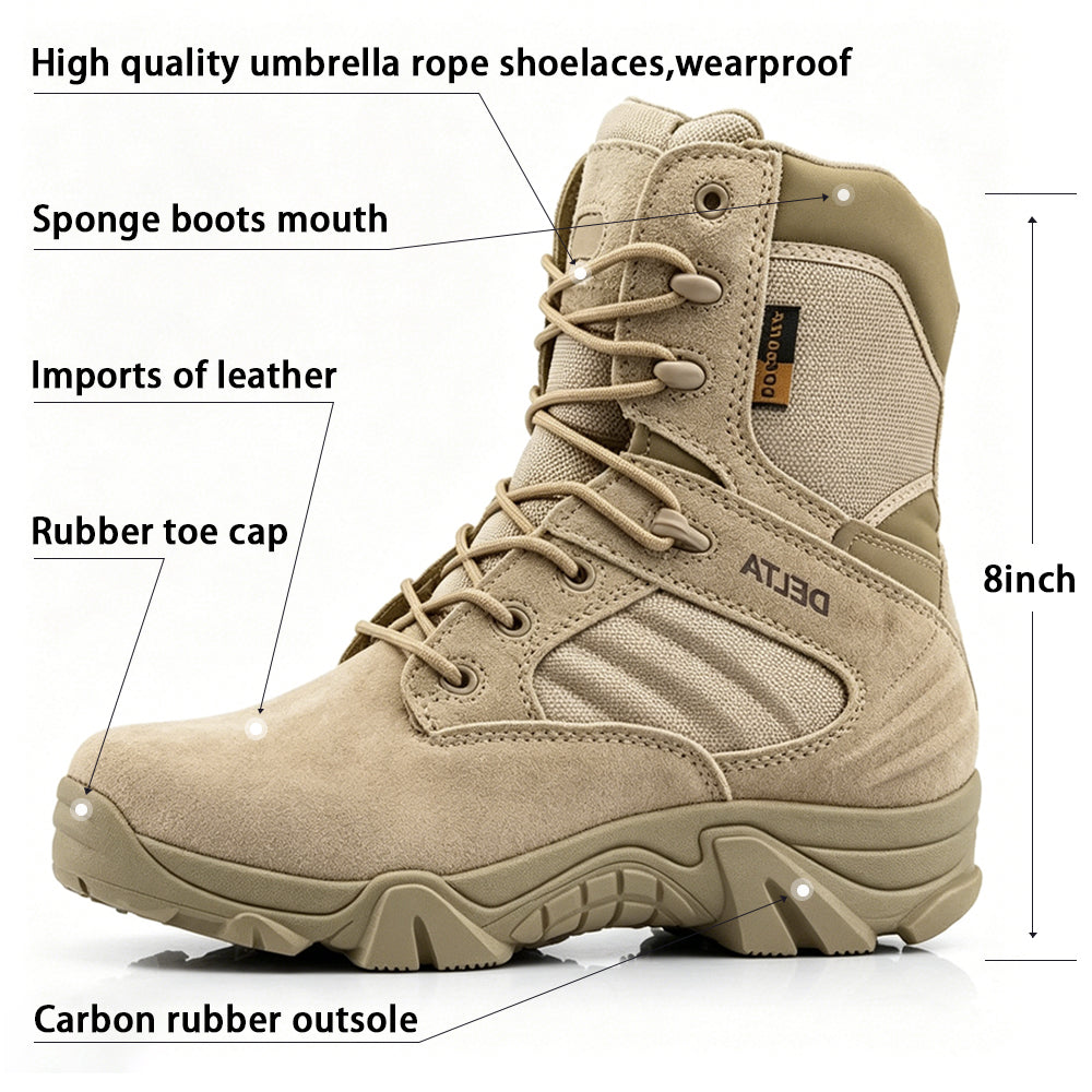 Men’s Delta 8" Waterproof Tactical Hiking Boots