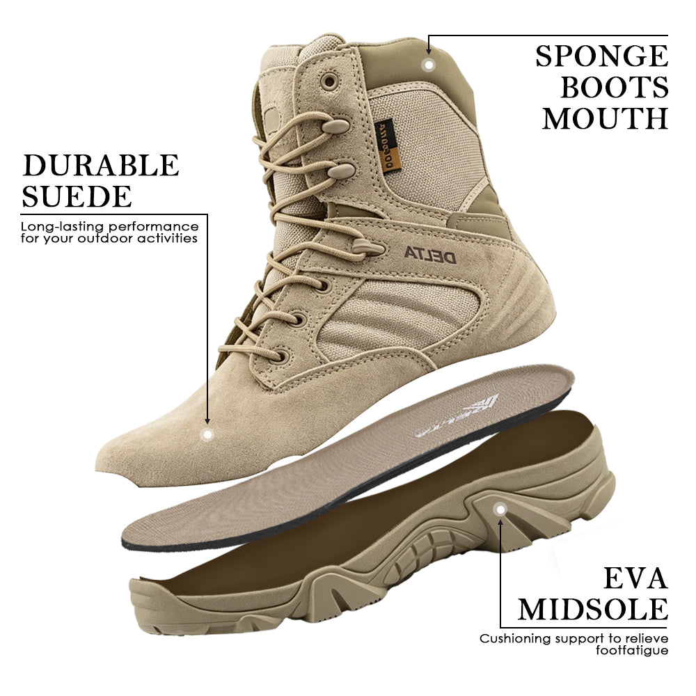 Men’s Delta 8" Waterproof Tactical Hiking Boots
