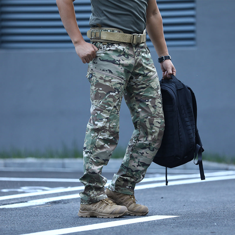 Camouflage | Front view of men's tactical pants
